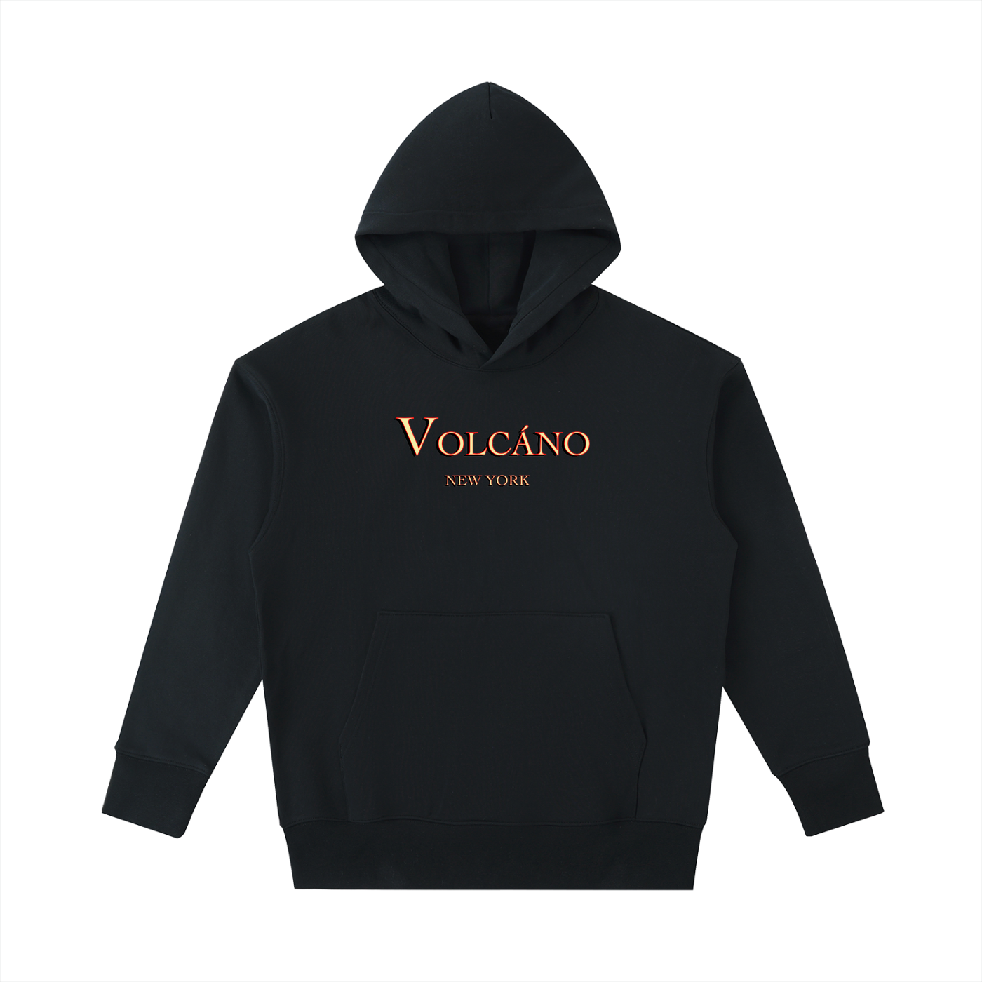Volcáno Essential Black Hoodie